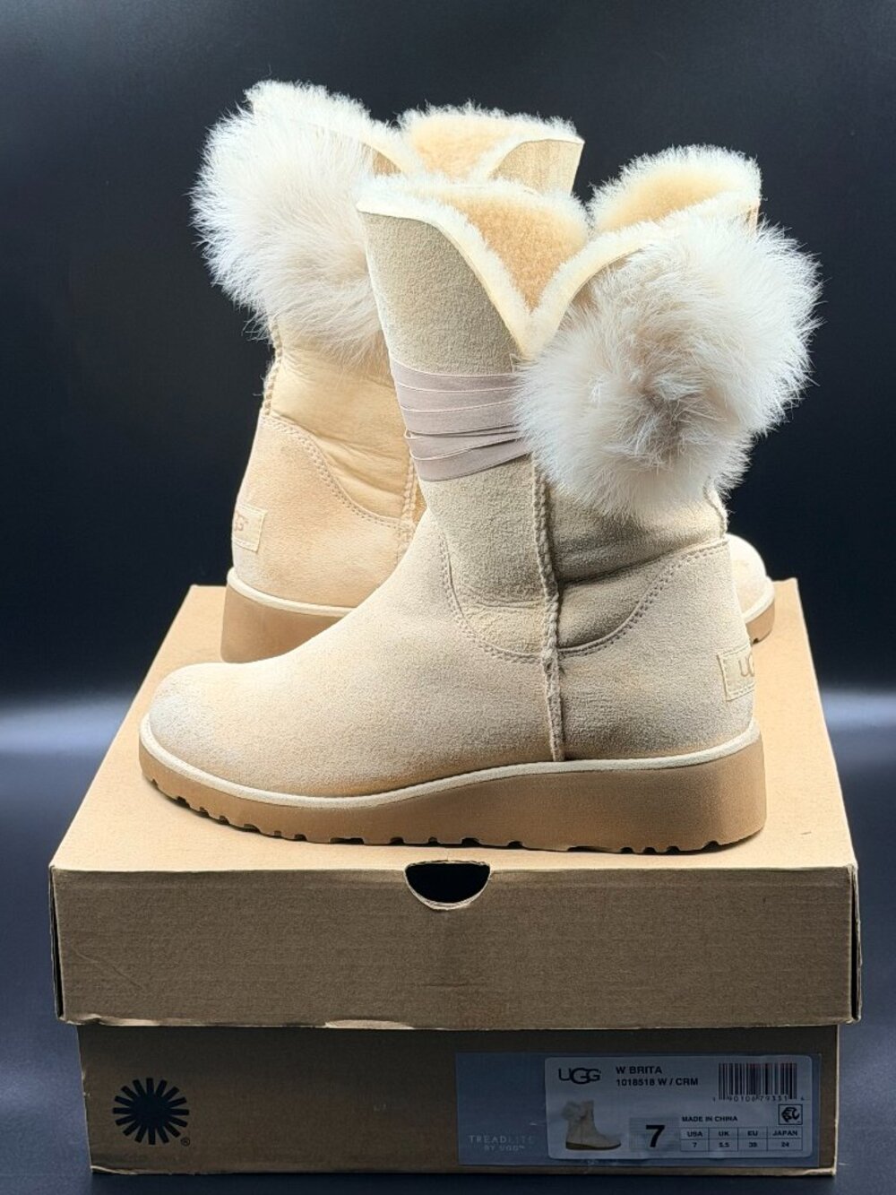 UGG Australia Brita Pom Pom Boot - Picture 2 of 13